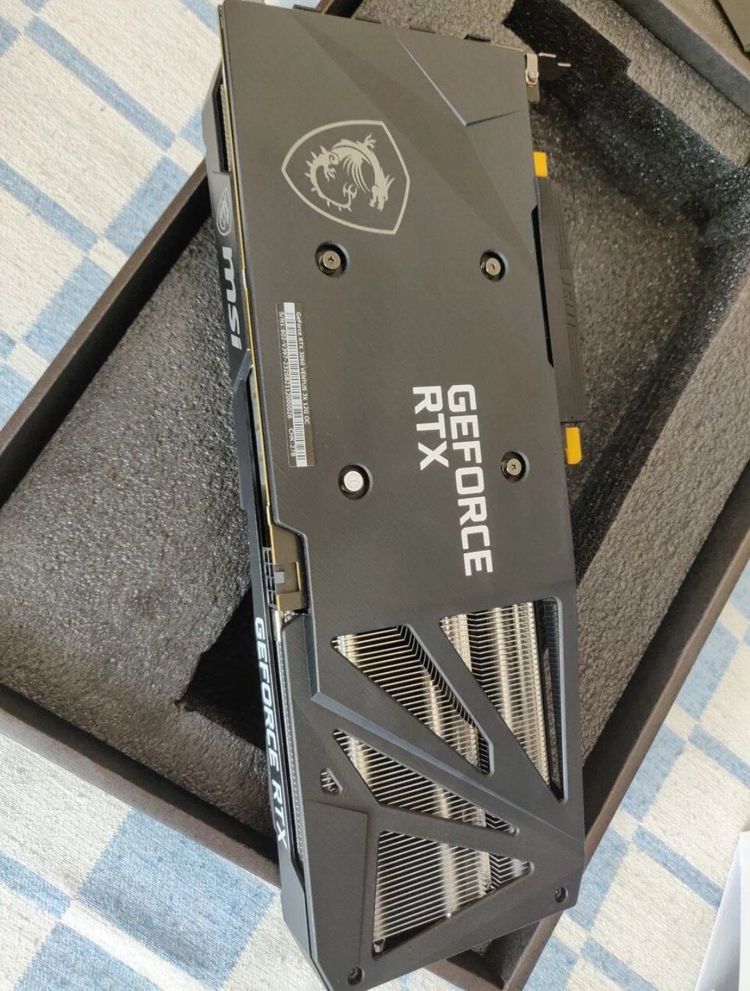 Видеокарта Ge Force 3060 rtx msi ventus 3x