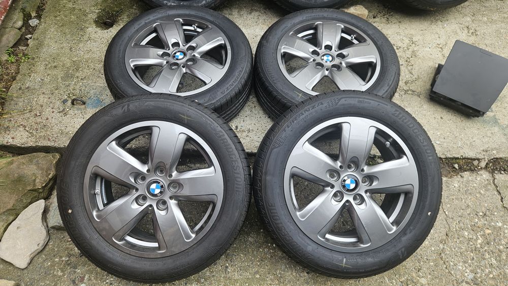 Roti jante anvelope de vara 205 55 R16  vw audi seat skoda