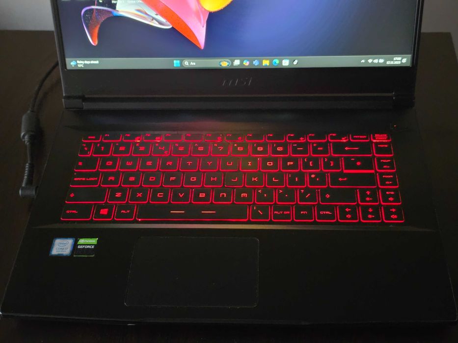 Геймърски лаптоп MSI GF65 Thin • i7 • RTX 2060 • 24GB RAM • 144Hz