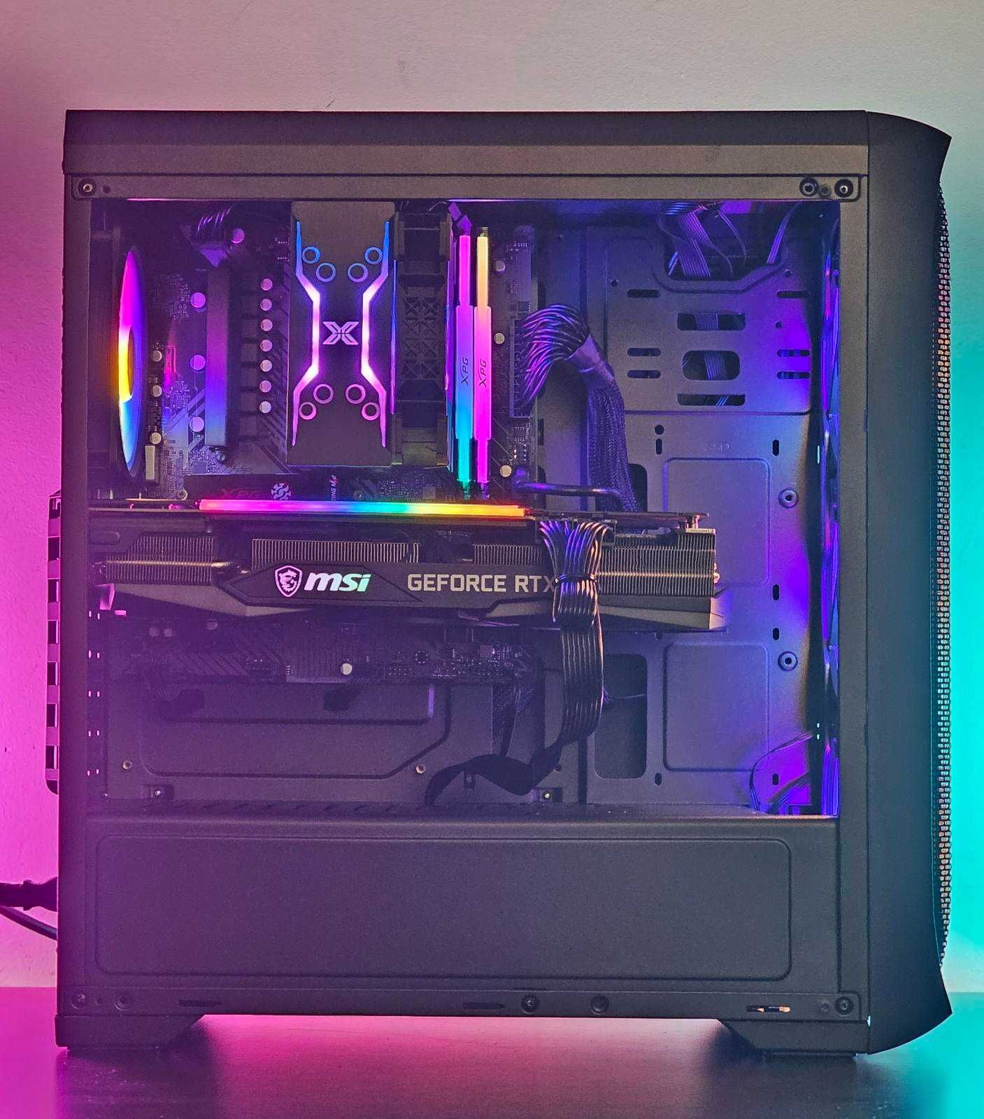 Ryzen 7-7700/RTX 4070/RAM 32GB/SSD 1TB/Чисто Нов+Гаранция!