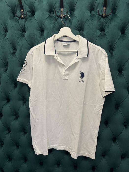 Tricou Alb US Polo