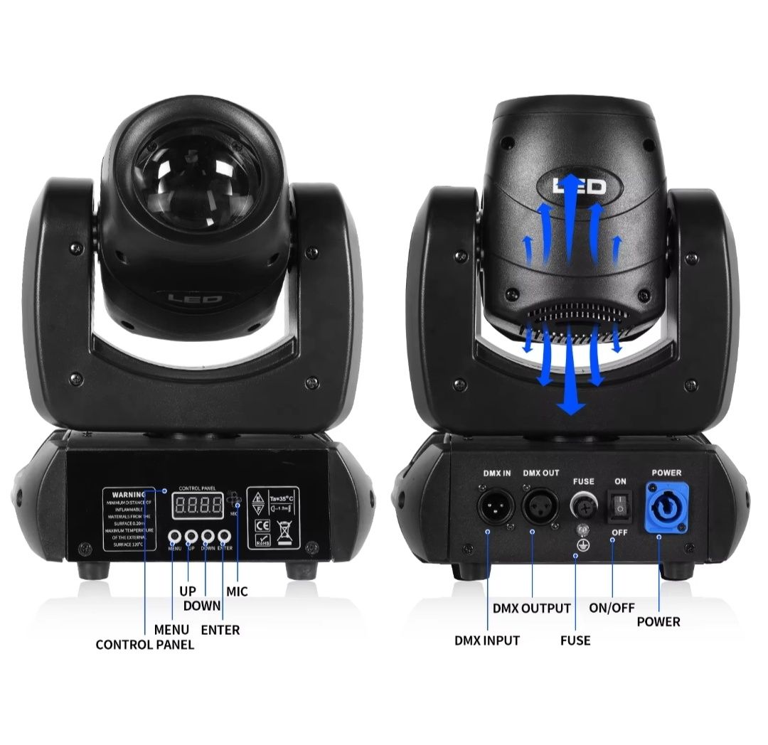 Lumini DJ - Moving Head led 100w Beam