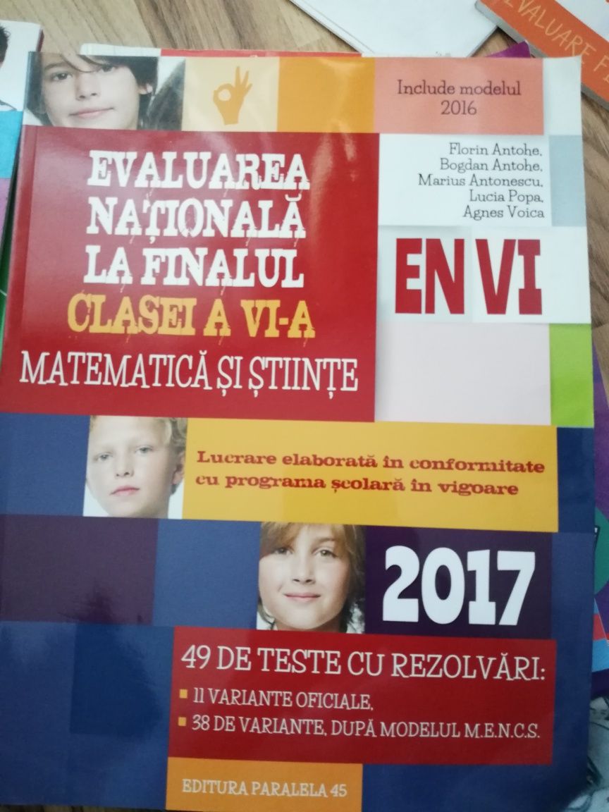 Culegeri de matematica editura paralela 45