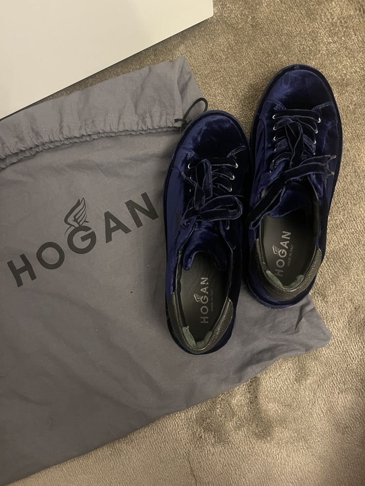 Adidasi Hogan din Catifea