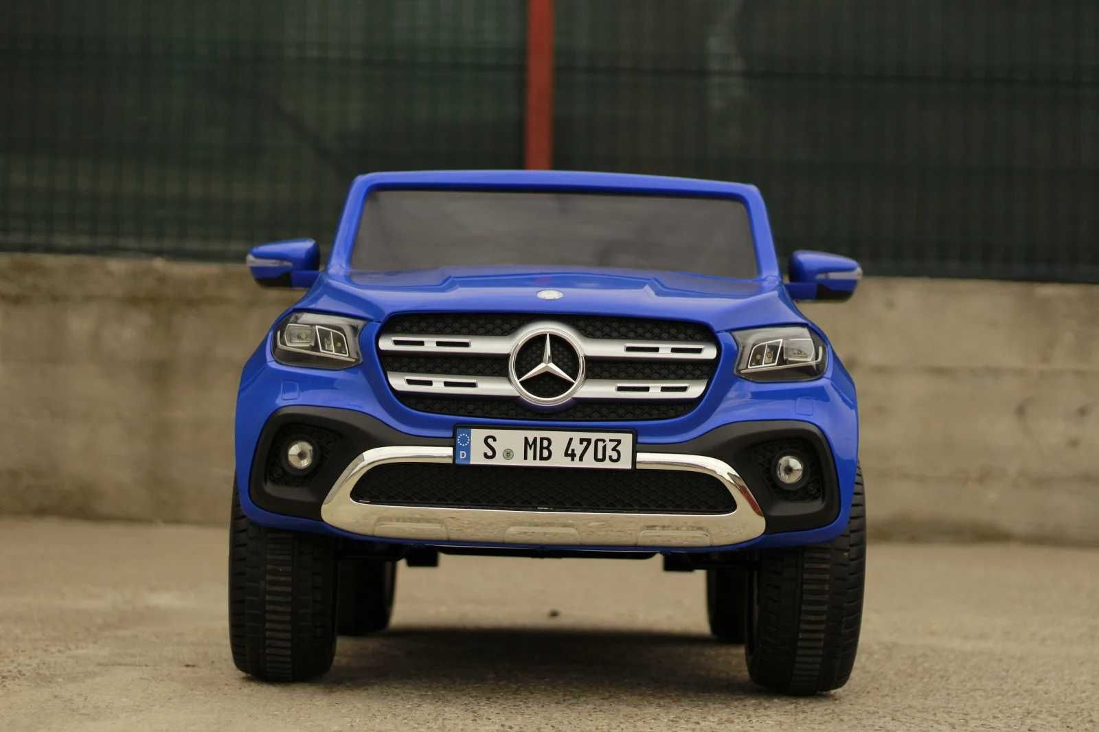 Лицензиран Акумулаторен Джип Mercedes X-Class PREMIUM, 180W, 12V/14Ah