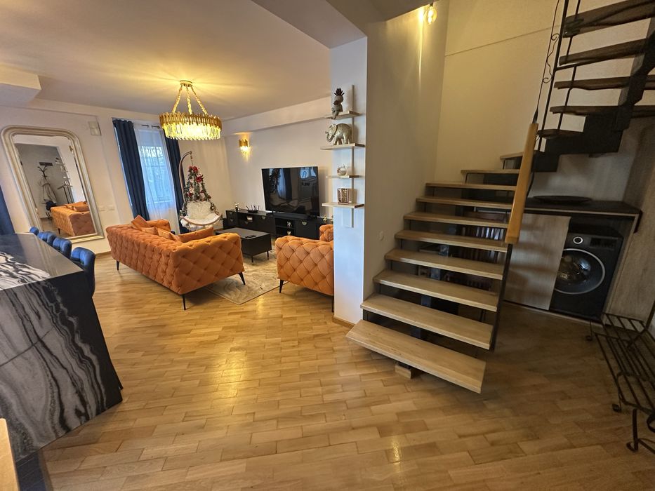Kiseleff Apt. 3 camere 115m2, doua niveluri nou renovat