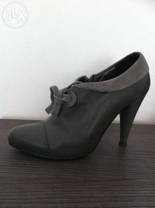 Botine piele 36