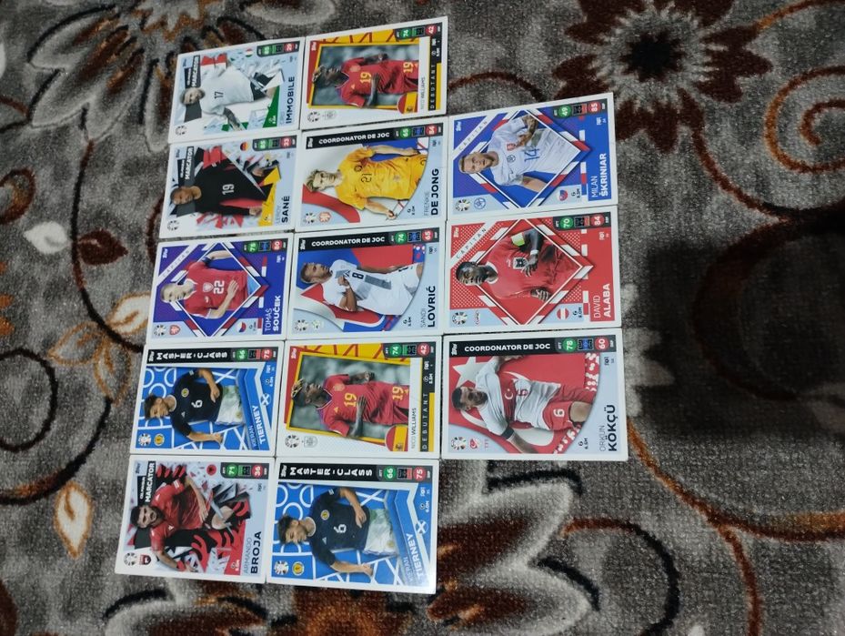 12 cartonașe Euro 2024