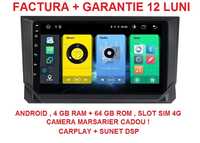 Navigatie Seat ibiza ( 2009 - 2020 ) 4GB Noua Garantie Camera Gratis