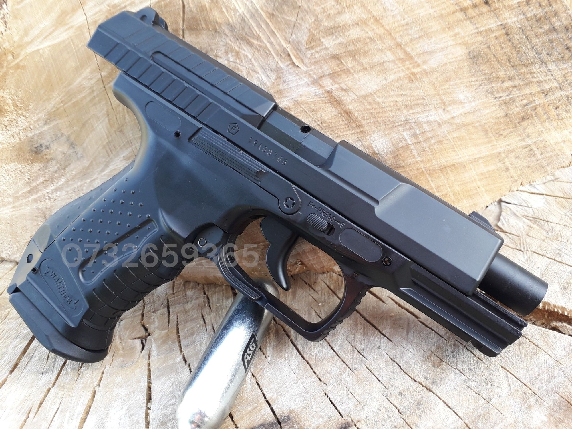 Reducere Walther P99Dao cel mai puternic pistol airsoft BlowBack CO2