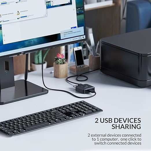 iDsonix USB 3.0 двупосочен превключвател-суитч
