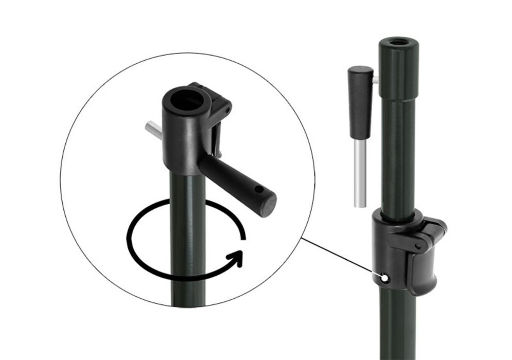 Suporti/picheti Delphin CLASSA 60-95cm cu burghiu