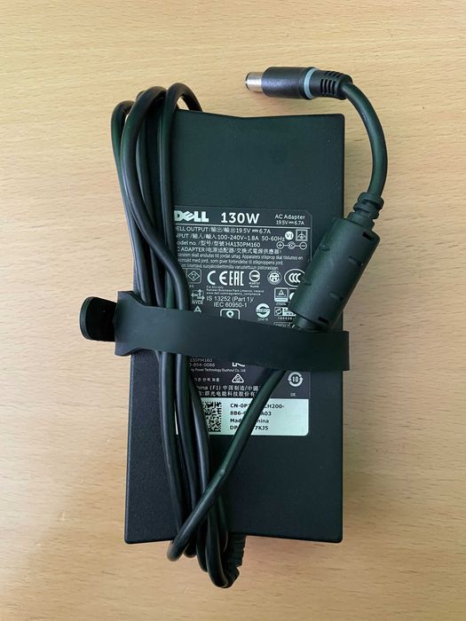 Dell - 130W AC Adapter - Оригинално зарядно за лаптоп