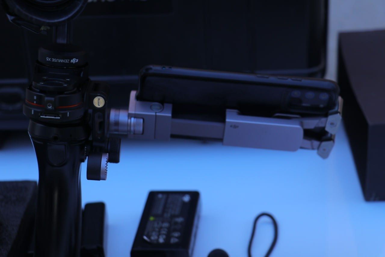Ronin+4k camera "dji zemus x5" bloger va operatorlarga