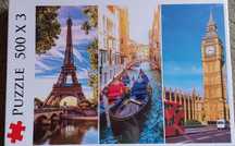 Puzzle nou 500 piese