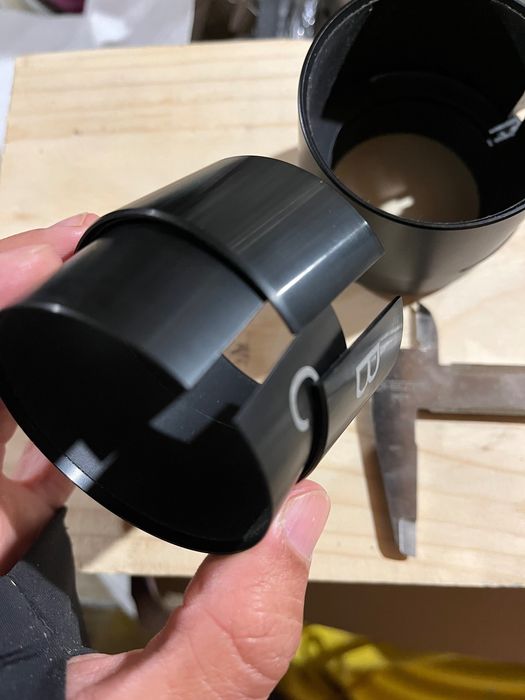 Inel adaptor pentru camera termica Clip-on pe luneta