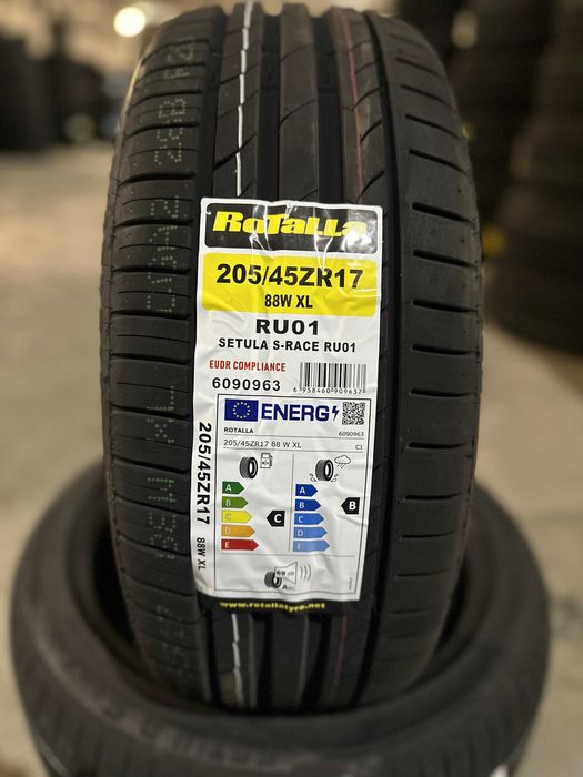 Нови летни гуми ROTALLA SETULA S-RACE RU01 205/45R17 88W XL НОВ DOT