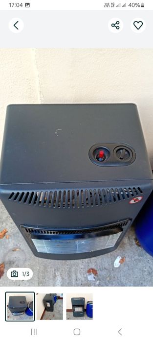 Soba încălzire pe gaz