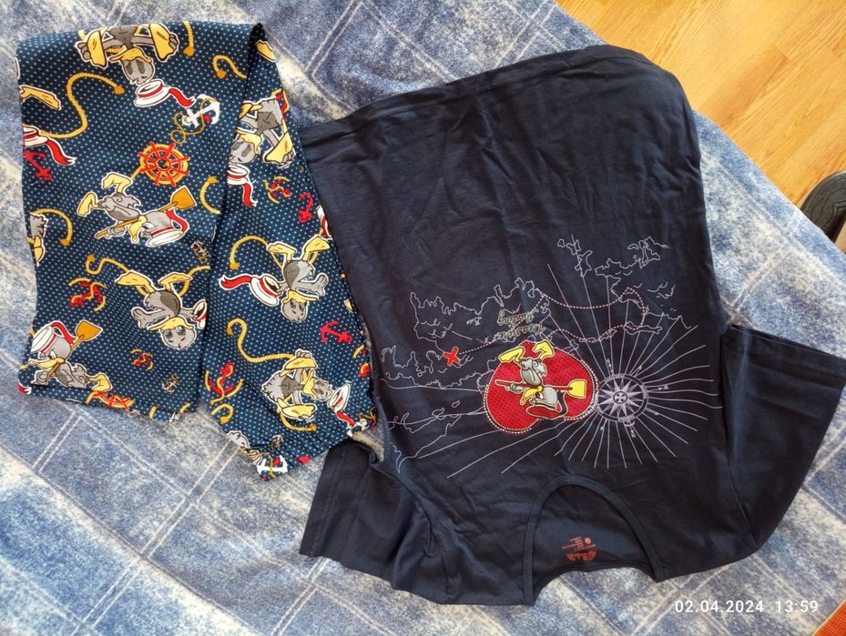 Новая пижама,100% хлопок