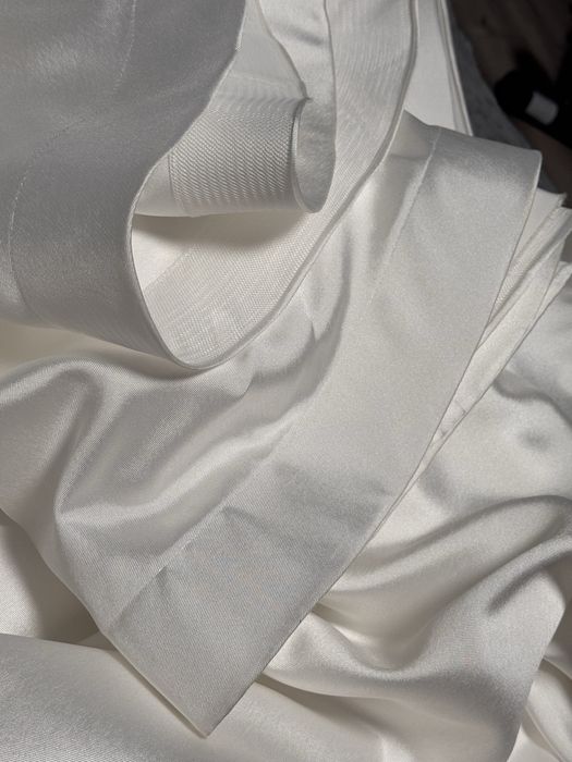 Rochie mireasa Mikado - alb perlat