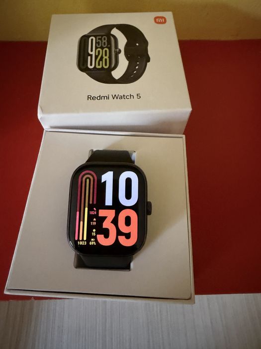 Redmi watch 5 black impecabil