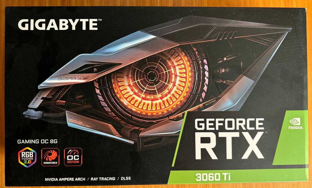 Продаётся Видеокарта Gigabyte NVIDIA GeForce RTX 3060TI GAMING OC 8G