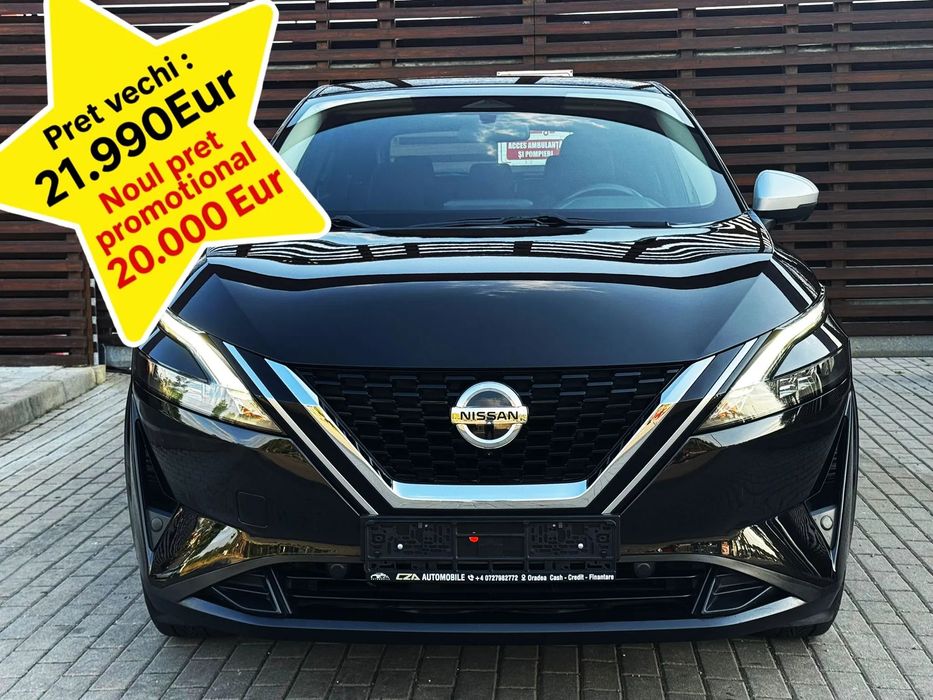 Nissan Qashqai 1.3 TCe MyldHibrid Camera 360 Keyless Pack Full Led Navi GARANTIE