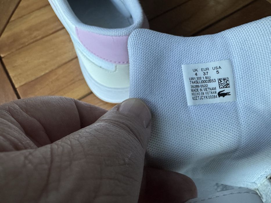 Маратонки. Lacoste 37 номер