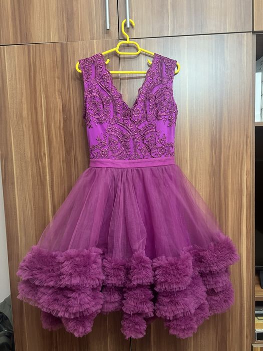 Rochie roz realizata la comanda