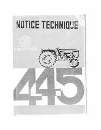 carte tractor U445