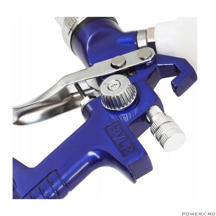 Pistol pentru vopsit H827P 1.4 mm, capacitate rezervor 600 ml, Verke