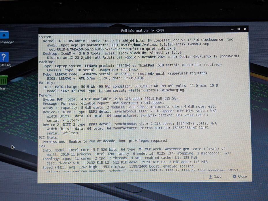 Vand urgent T510, 120 Lei