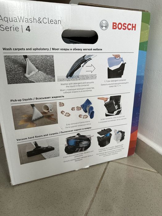 Перяща прахосмукачка BOSCH