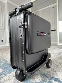 Умный чемодан, smart чемодан, чемодан - самокат