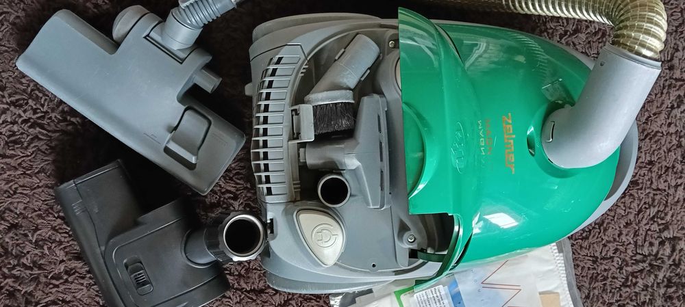 Прахосмукачка Zelmer Magnat 1800, 5 торби, универсална турбо четка