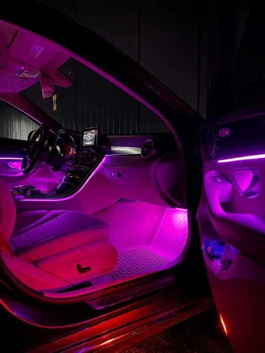 Kit ambientale Mercedes - Lumini Acrilice