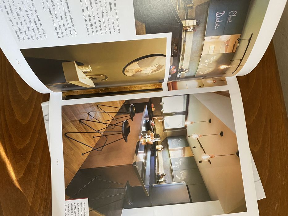Set doua albume design interior Delta Studio