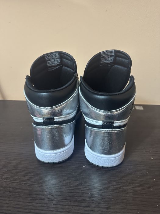 Jordan 1 High Silver Toe 42.5