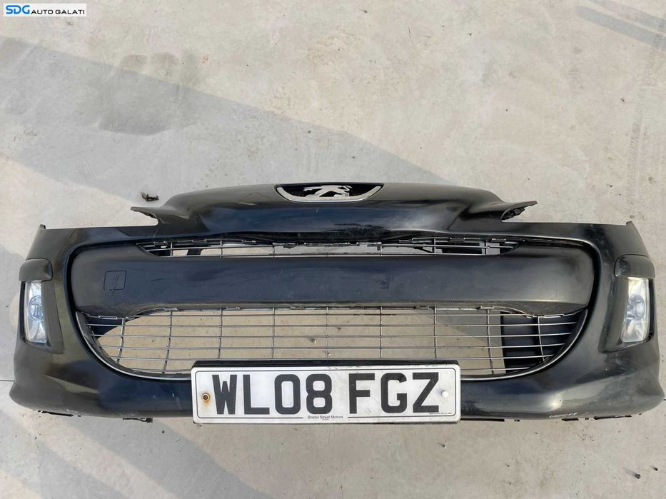 Bara Spoiler Fata Completa cu Grile si Proiectoare Peugeot 308 2007 - 2011 Cod 9680484677 [Z0078]