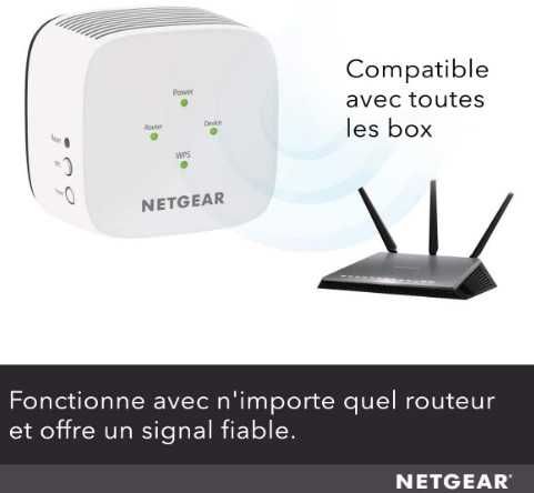 NETGEAR EX3110 мрежов ретранслатор AC750 Mbps