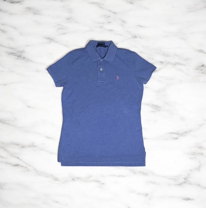 Polo Ralph Lauren Women’s Polo – Light Blue – Size M – Original
