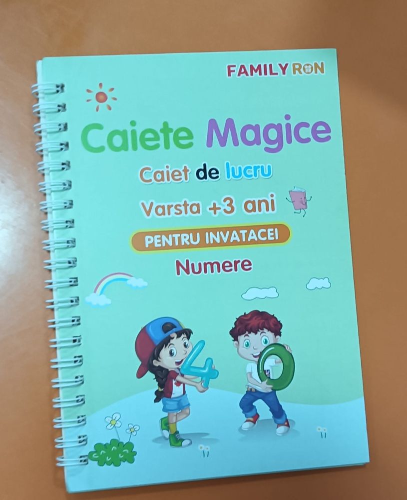 Caiete magice potrivite de la 3 ani