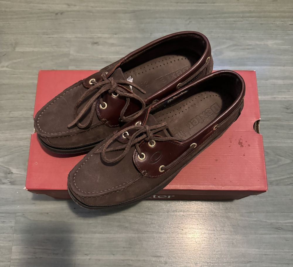 Mocasini Dexter navigator, piele