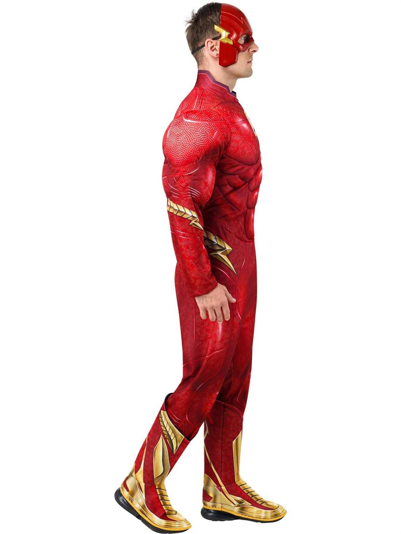 Мъжки костюм DC Comics The Flash + маска. XL