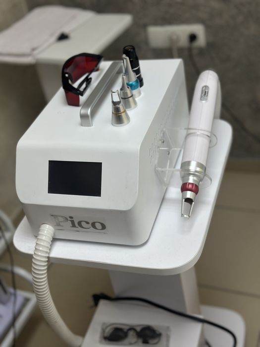 Аппарат для лазерного удаления старого татуажа,карбоновый пиллинг 2в 1