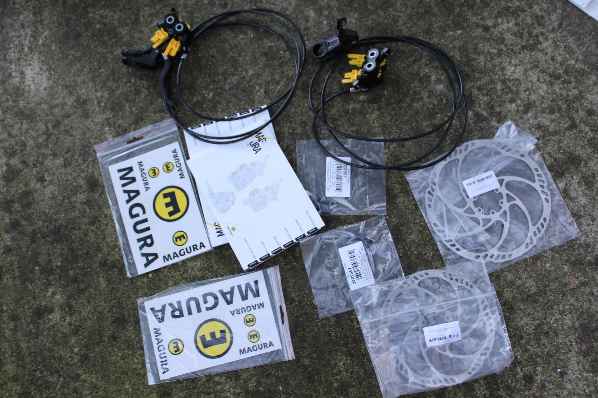Magura MT5 Set complet cu discuri Storm HC 203-180mm
