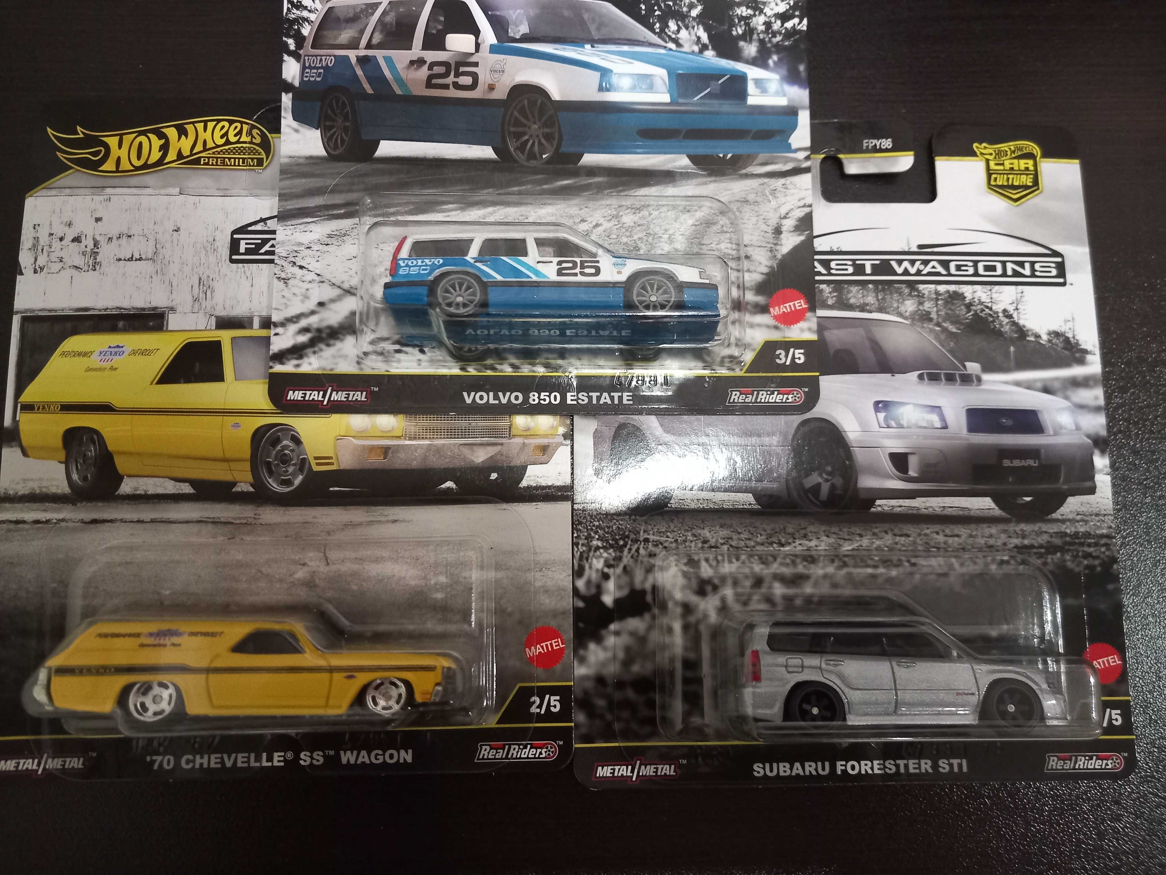 Hot wheels fast wagons