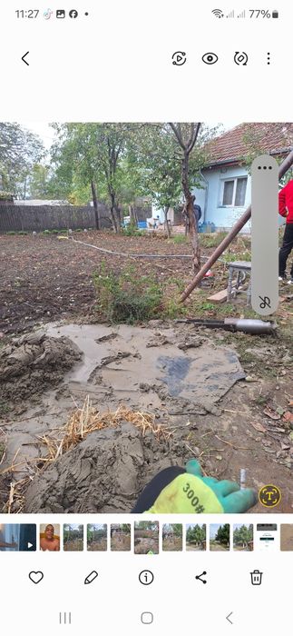 Foraje puțuri apa prelungirii denisipări și piloni cu