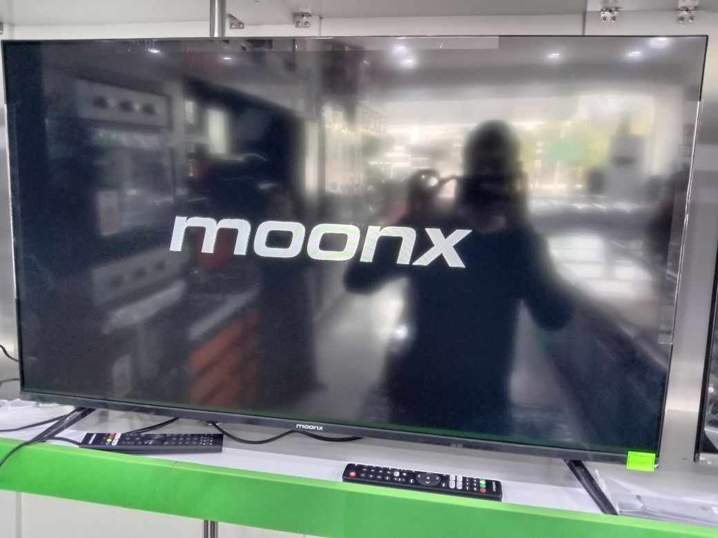 Moonx 43TV Smart Android. Muddatli to'lovga 350.000 dan tushadi