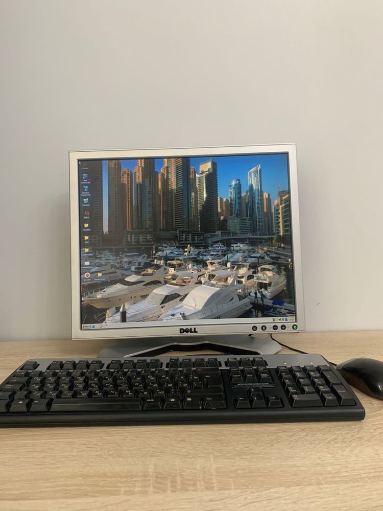 Компьютер HP монитор DELL 19